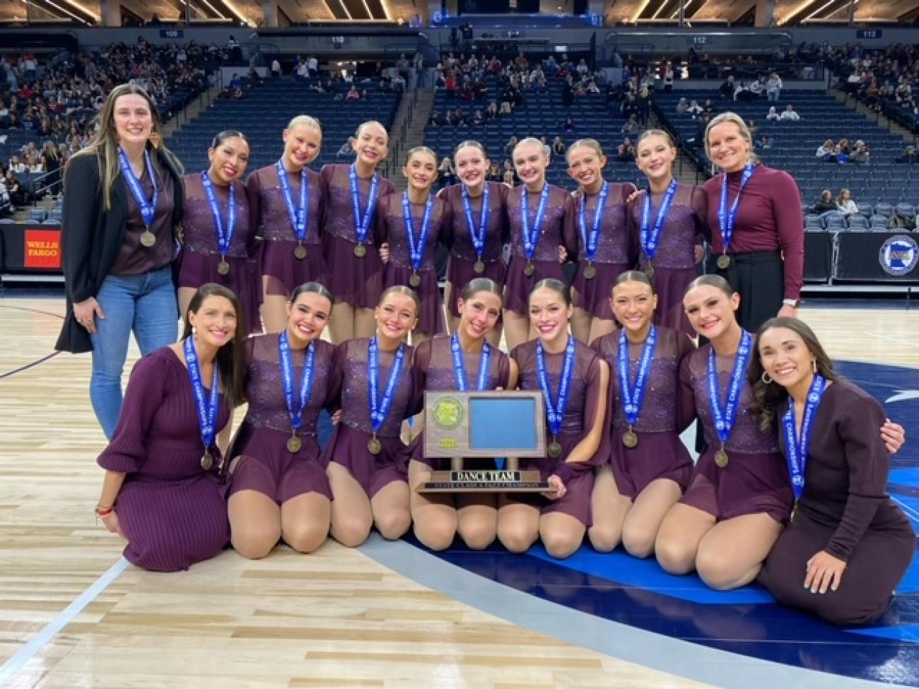 Dance Team State Tournament, 2023 St. Cloud Cathedral defends Class A